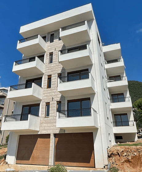 Kumbor, Herceg Novi'de Deniz Manzaralı Şahane 1+1 Daireler — 2