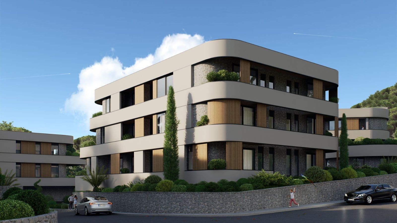 Karadağ Güzellikleriyle Çevrili Modern Resort — 2