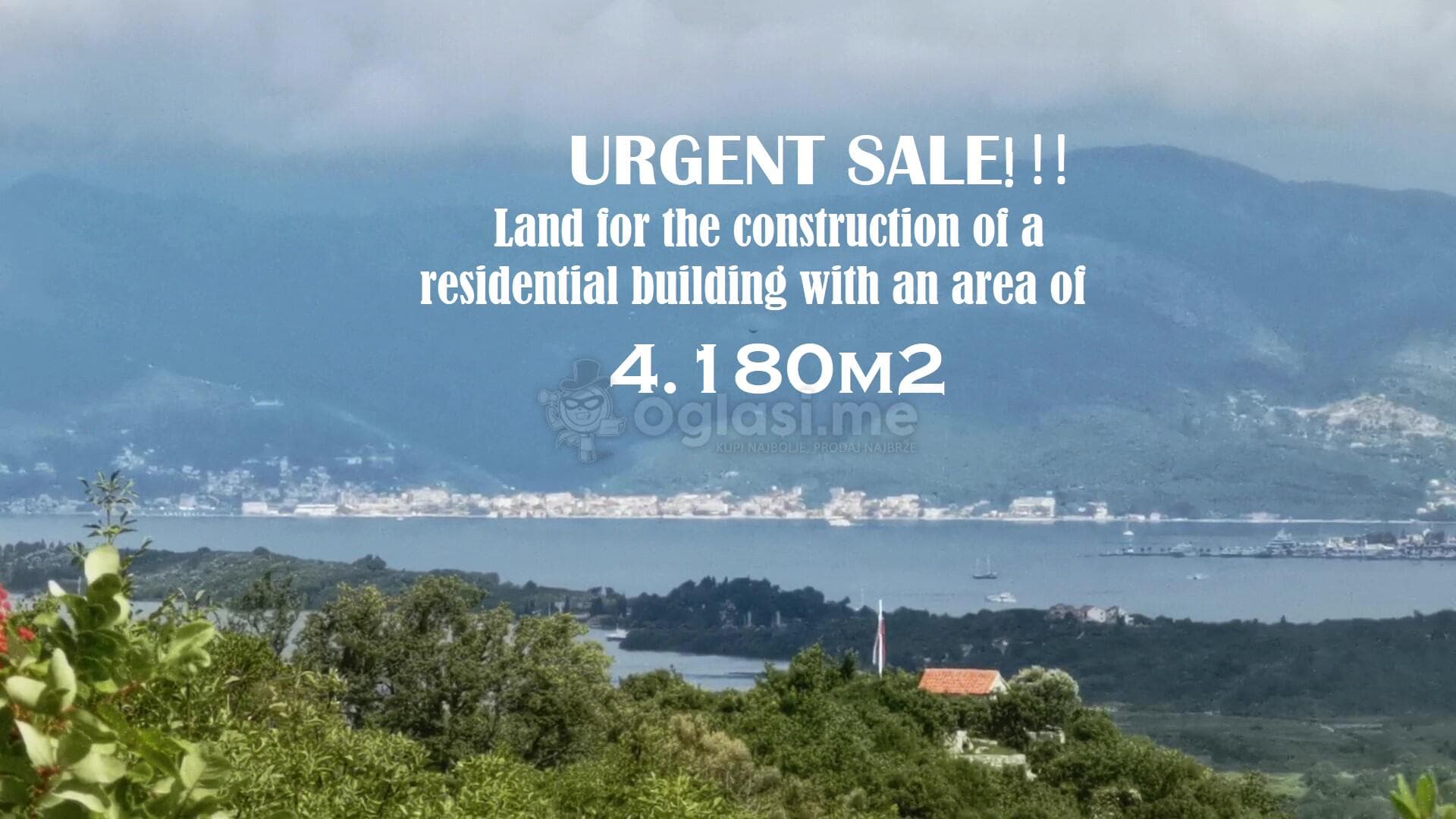 4.180 m2'lik konut binası inşaatı için arsa