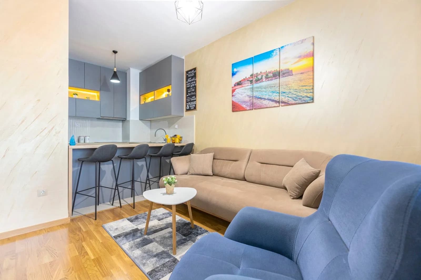 Prime 55m² Apartment with Sea View in Becici