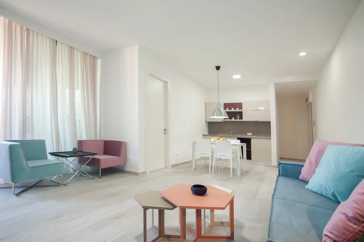 Budva Merkez'de Kiralık 1+1 Daire — 2