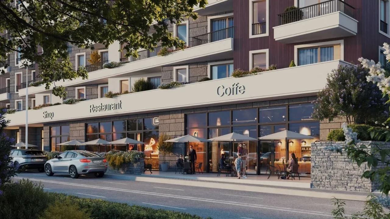 Bečići'de Modern Daireler, Geniş Olanaklarla Yeni Kompleks — 2