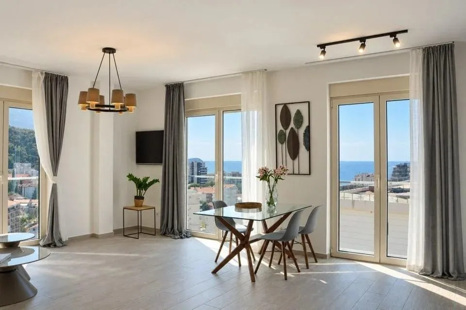 Modern 2-Bed Apartment, Becici Hills with Panoramic Sea View — 2
