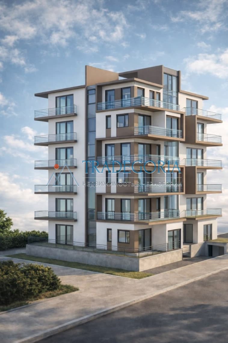 Новая квартира с 1 спальней 40 м² в спокойном районе города Бар, Черногория