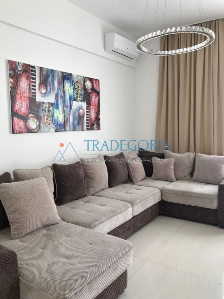 Квартира с 2 спальнями и видом на море в DELMAR RESIDENCE, Бечичи