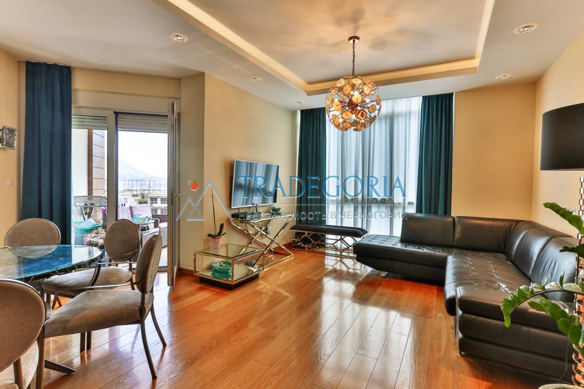 Apartament cu 2 camere în Budva, clădirea Admiral pe strada Mediteraneană