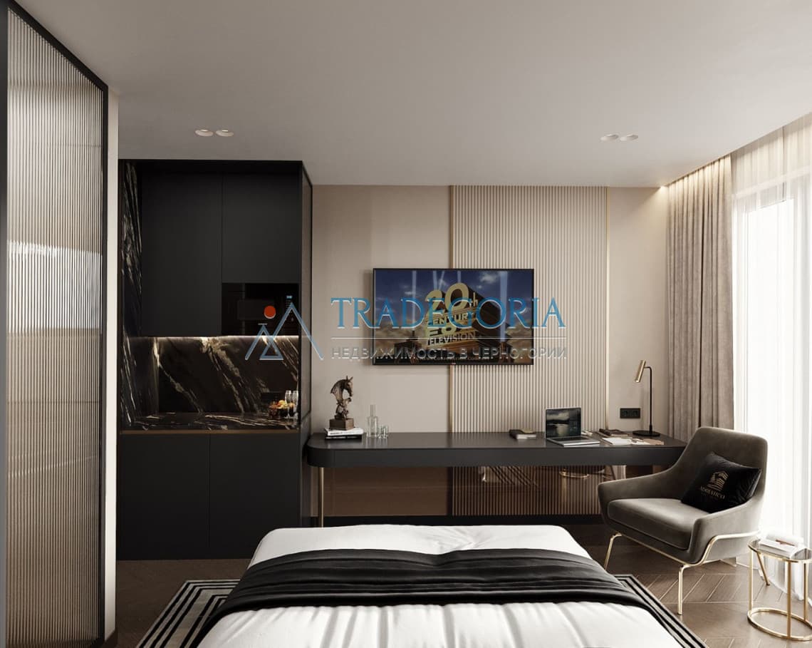 Апартамент 126 м² в Баре от застройщика: комплекс с бассейном и SPA, максимум простора — 2