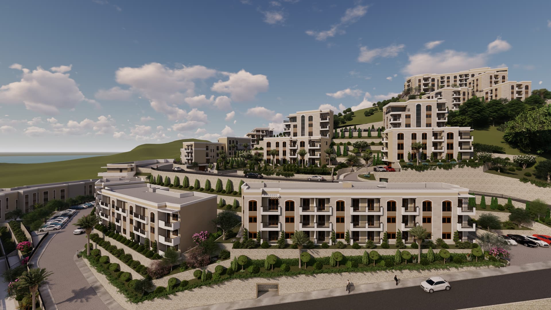 Mega Mall'da Modern İki Yatak Odalı Daire, Yeni Budva Kompleksi